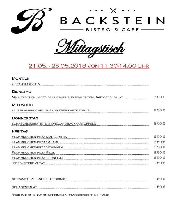 Cafe/Bistro Backstein